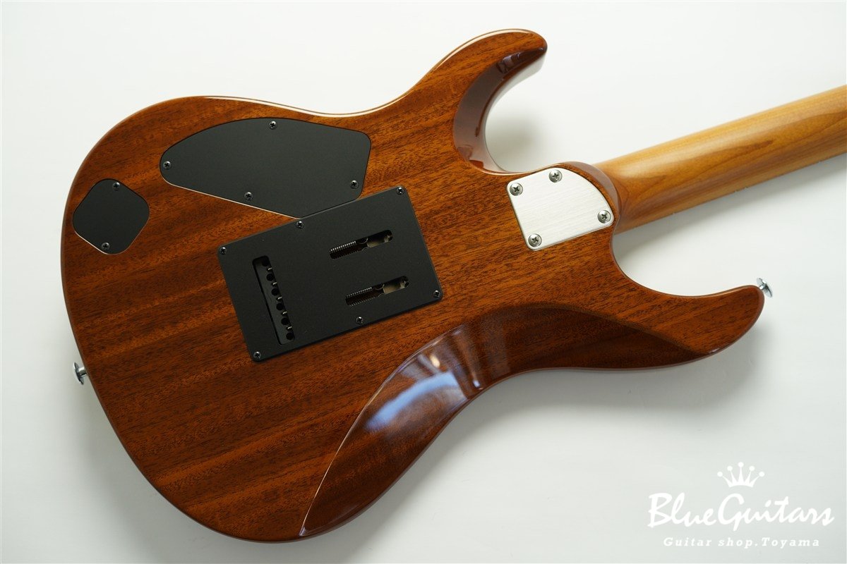 FUTURA-S HSH / Flame Tochi Top, Fiji Mahogany Back - Faded Lazuli Blue