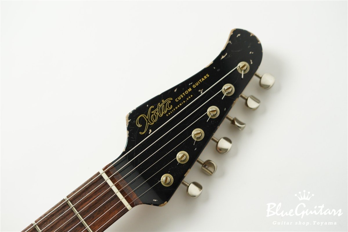 XSC-2 Pelham Blue Medium Aged / Alder / Roasted Flame Maple Reverse Head #3907