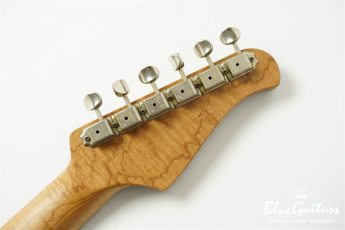 XSC-2 Pelham Blue Medium Aged / Alder / Roasted Flame Maple Reverse Head #3907