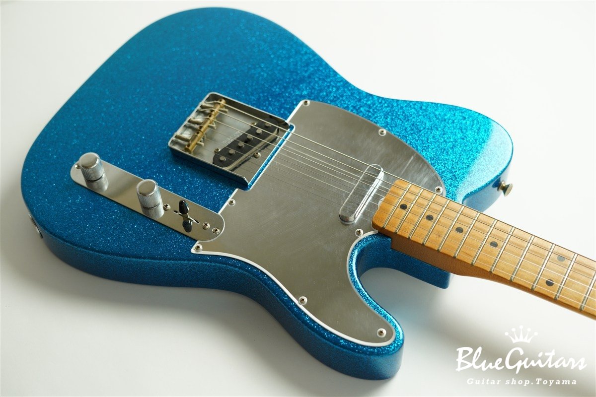 J Mascis Telecaster - Bottle Rocket Blue Flake w/Fender Ombre Hard Case