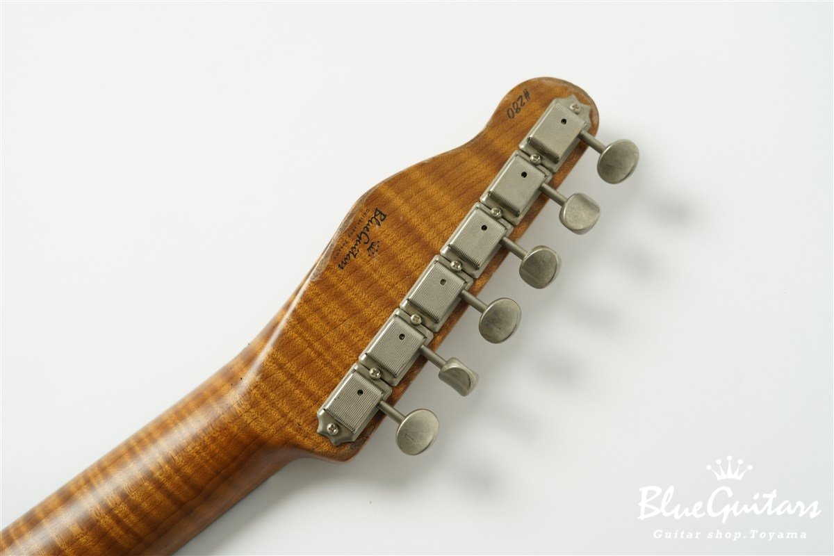 Model T. Patina #280 Medium Aged - Seafoam Green Burst with Copper Pink