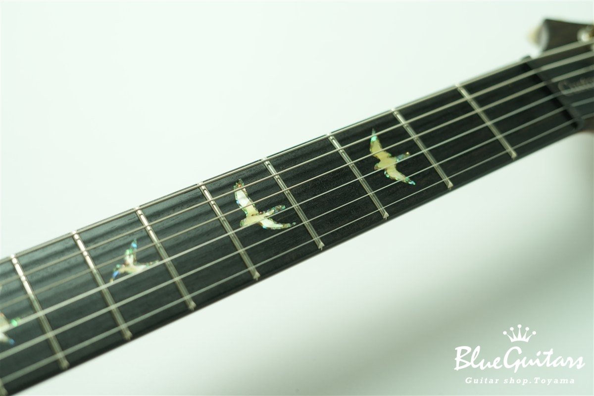 Wood Library Custom 24 1-piece Quilt Maple Top - Santana Yellow