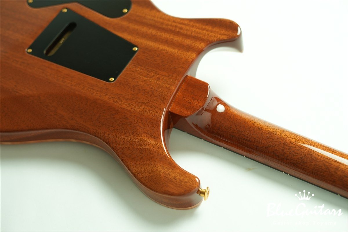 Wood Library Custom 24 1-piece Quilt Maple Top - Santana Yellow