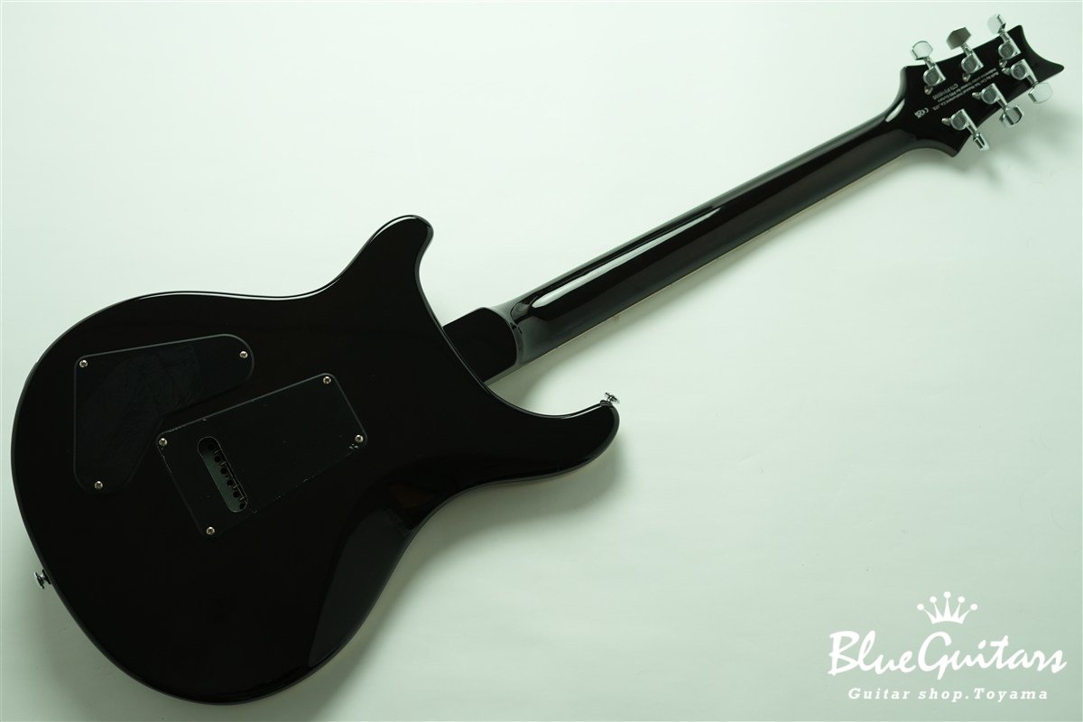 SE Custom 22 Semi-Hollow Quilt Maple Top - Black Gold Sunburst