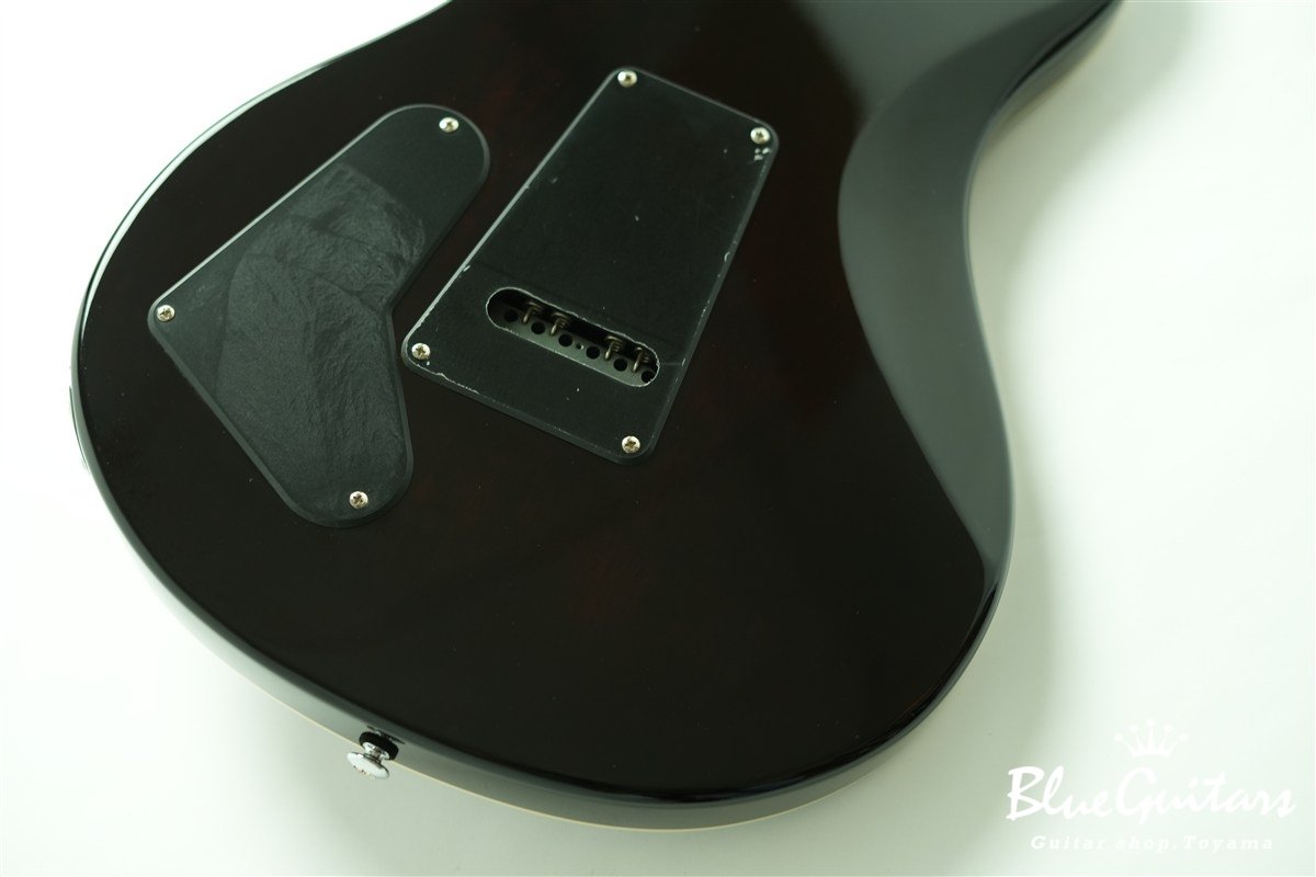 SE Custom 22 Semi-Hollow Quilt Maple Top - Black Gold Sunburst