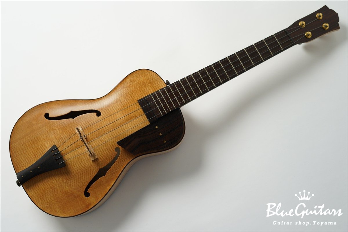 ukulele tenor 15f archtop - Spruce TOP/Curly Maple #2