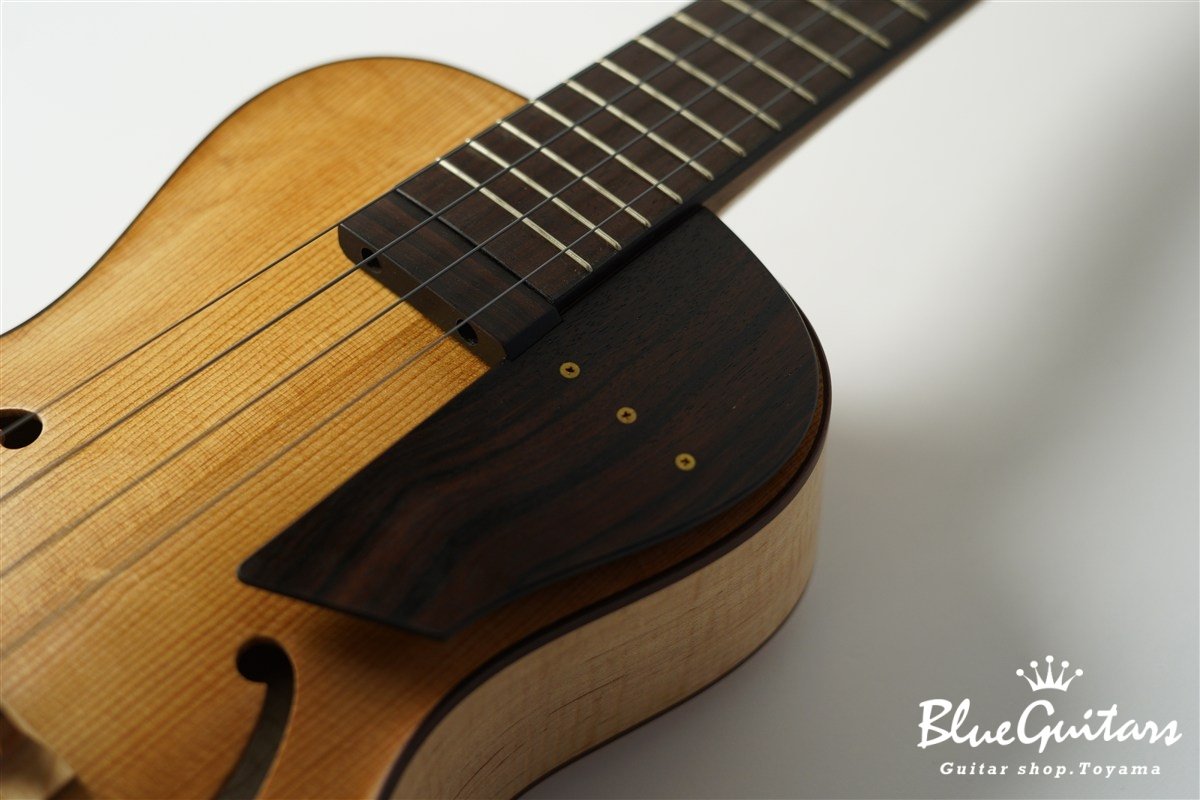 ukulele tenor 15f archtop - Spruce TOP/Curly Maple #2