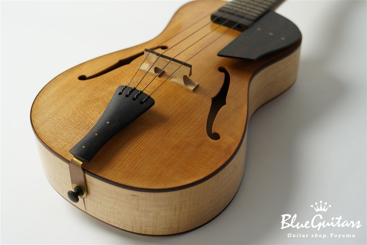 ukulele tenor 15f archtop - Spruce TOP/Curly Maple #2