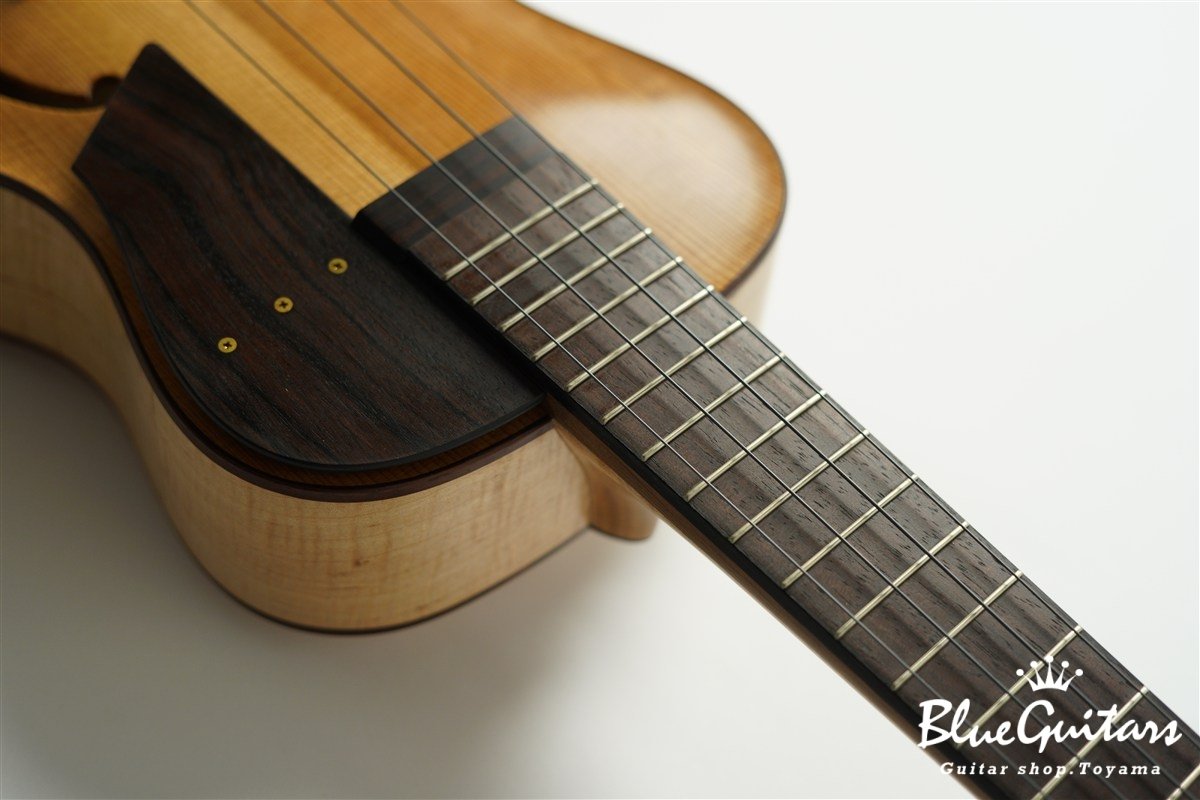 ukulele tenor 15f archtop - Spruce TOP/Curly Maple #2