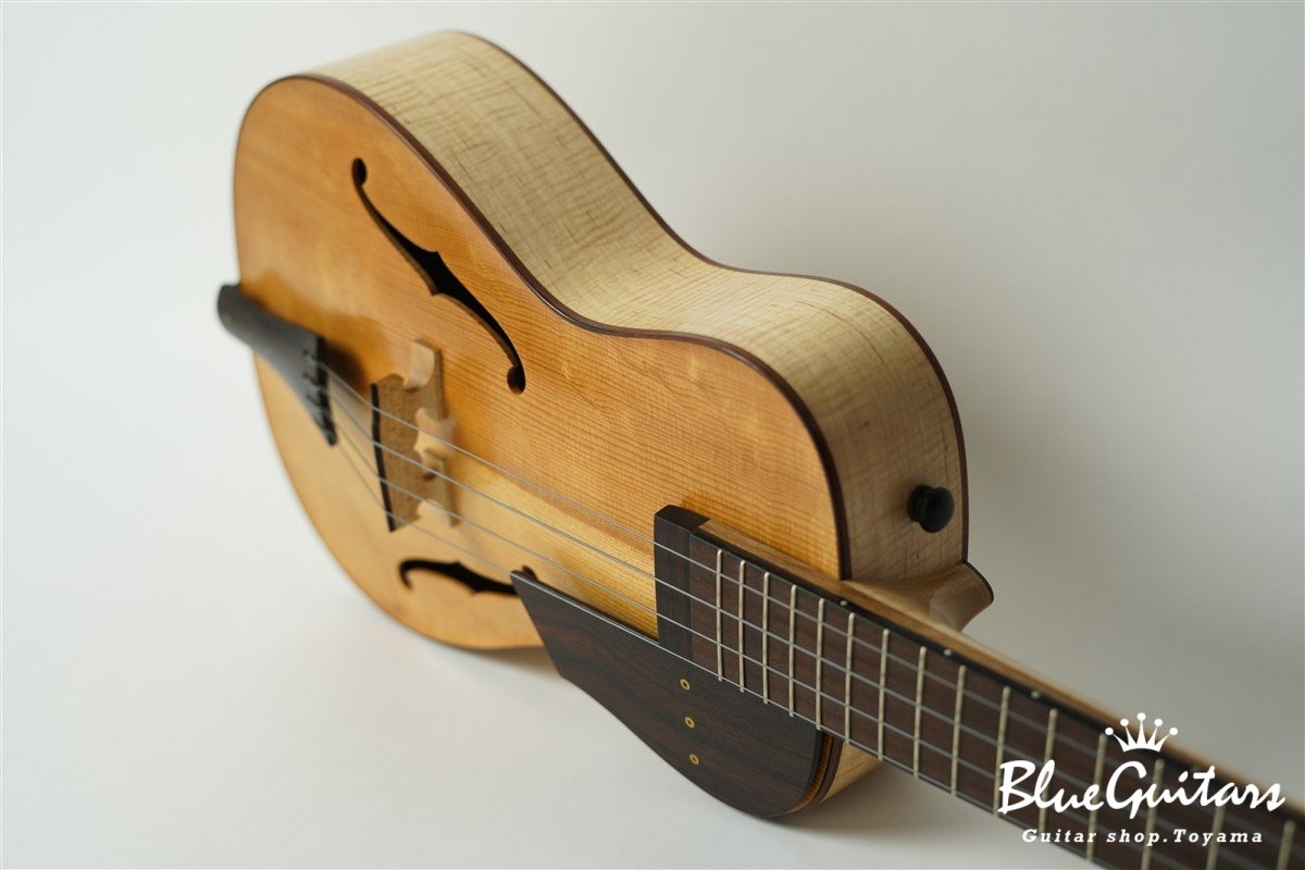 ukulele tenor 15f archtop - Spruce TOP/Curly Maple #2