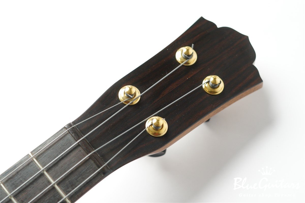 ukulele tenor 14f std. w Curly Hawaiian Koa Top / Ebony SIDE & BACK