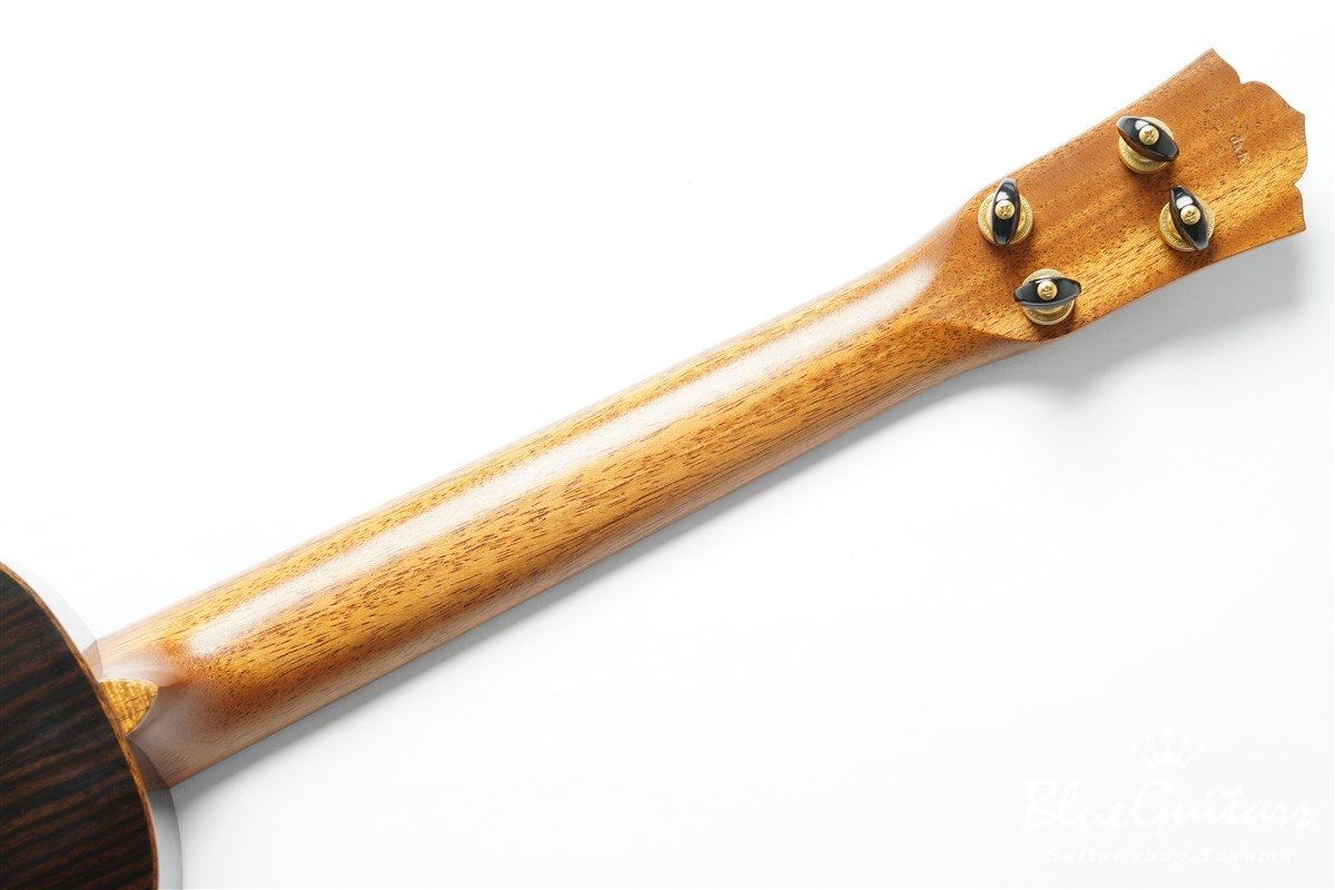 ukulele tenor 14f std. w Curly Hawaiian Koa Top / Ebony SIDE & BACK