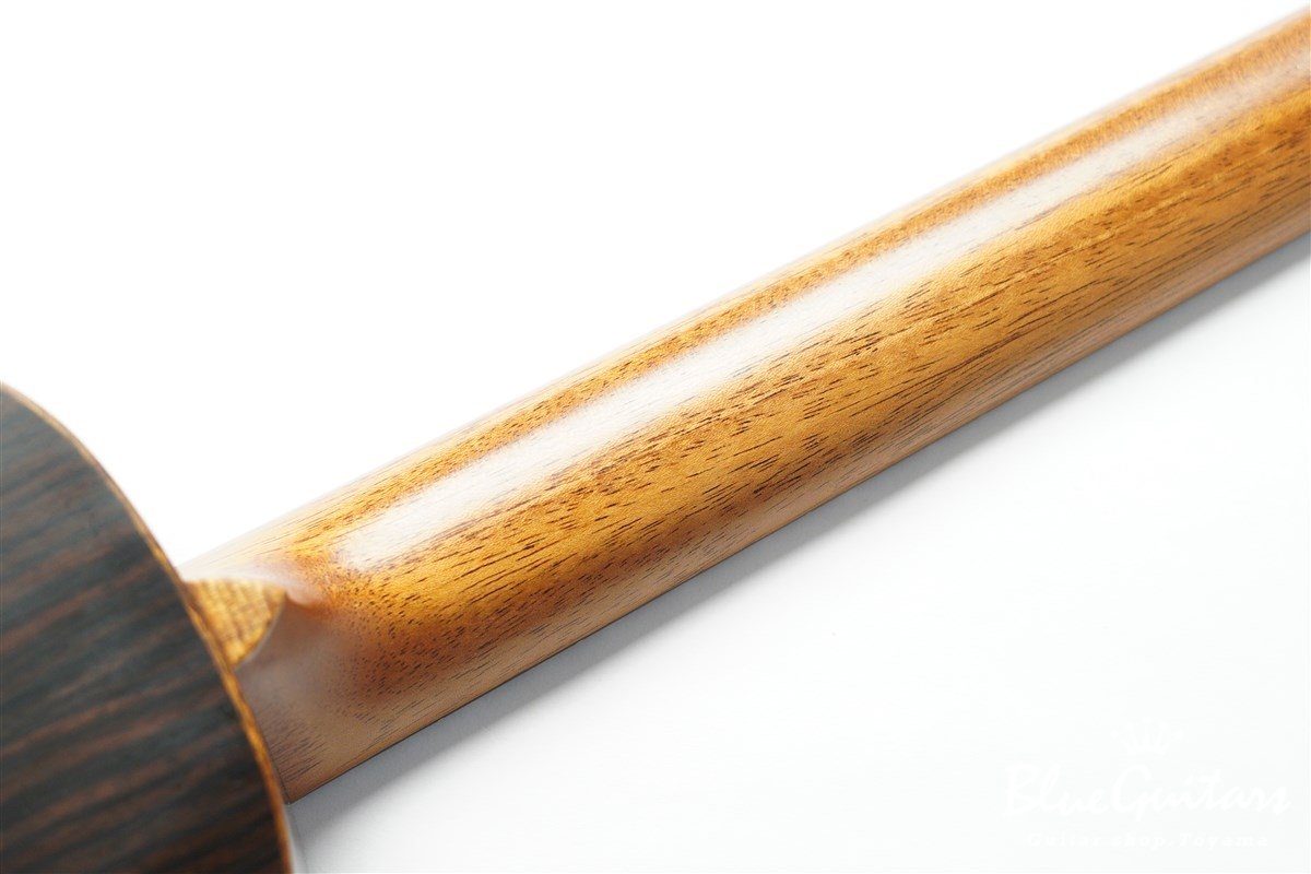 ukulele tenor 14f std. w Curly Hawaiian Koa Top / Ebony SIDE & BACK