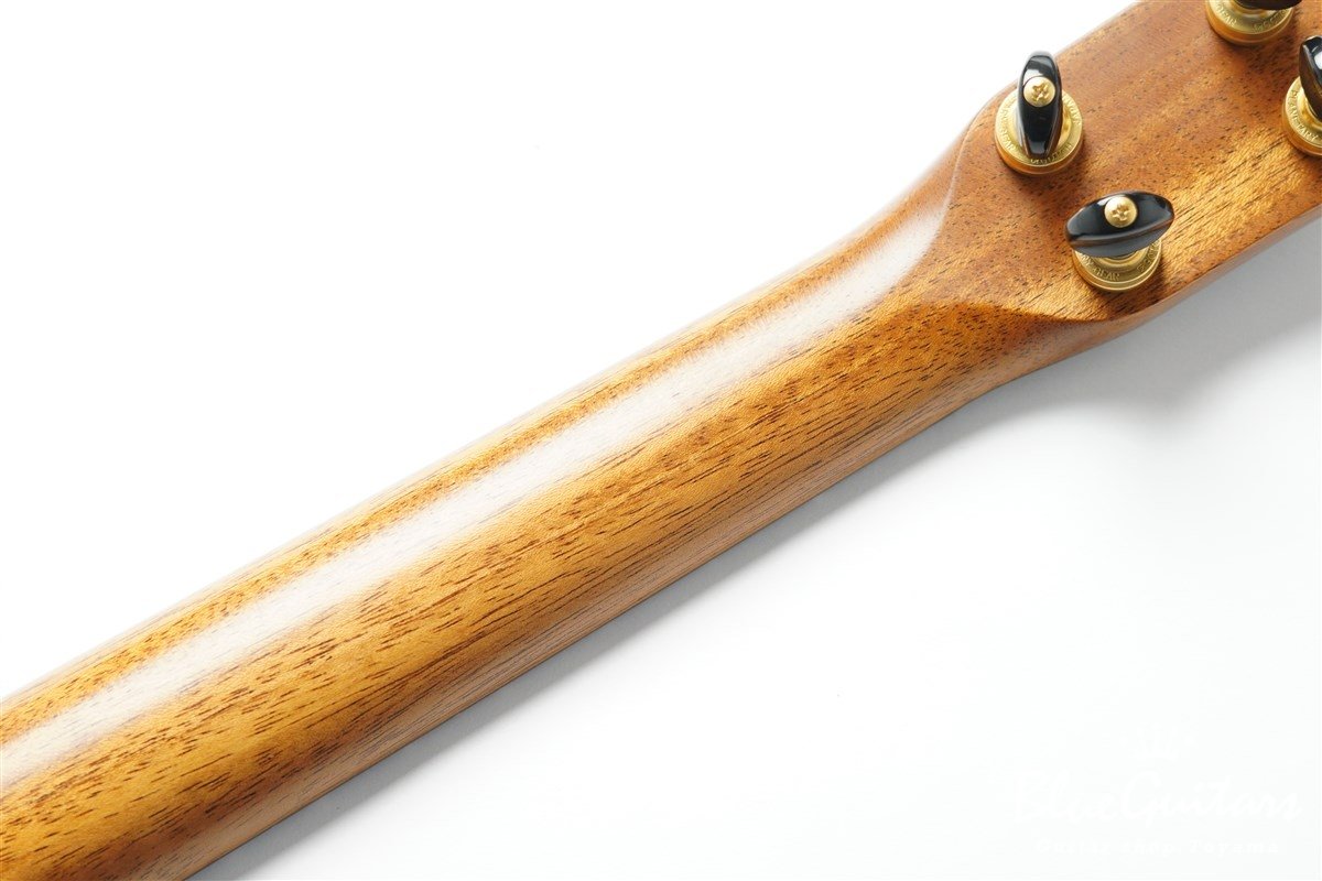 ukulele tenor 14f std. w Curly Hawaiian Koa Top / Ebony SIDE & BACK