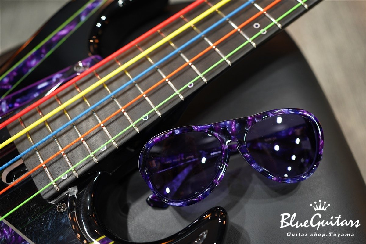 Vibe-5 19pitch with Sunglasses - Shaped by stone-D eyewear (Cellulose Acetate/Made in SABAE,FUKUI))