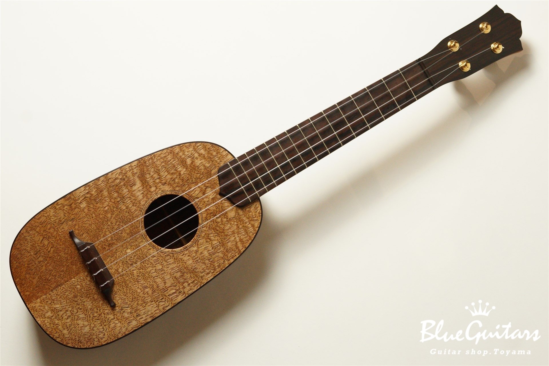 ukulele concert 14f pineapple - Hawaiian Mango TOP / Ovangkol SIDE&BACK