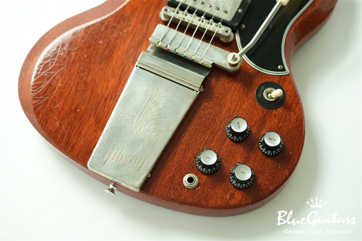Murphy Lab 1964 SG Standard With Maestro Vibrola Heavy Aged - Faded Cherry