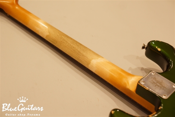 Model S. #007 Heavy Aged - Candy Apple Green with Copper Red