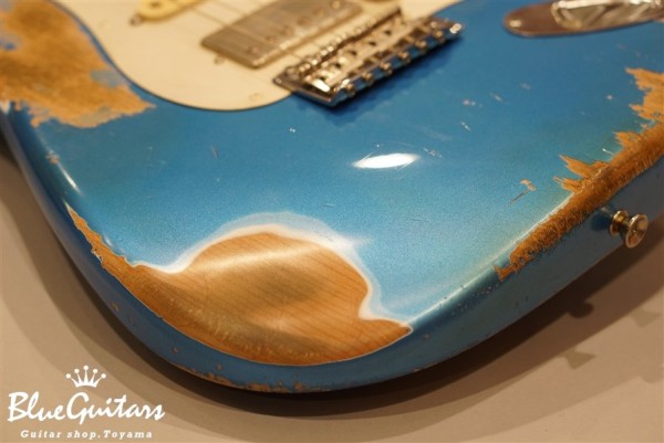Model S. #003 Heavy Aged - Lake Placid Blue with Silver
