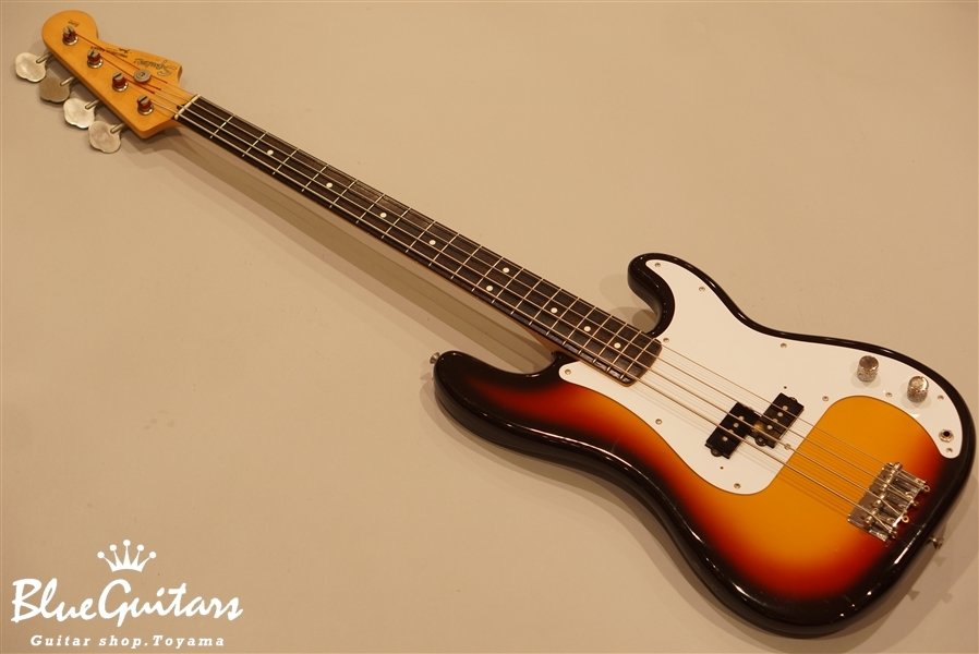 Squier by Fender SPB-33 Made in Japan - 3Tone Sunburst | Blue