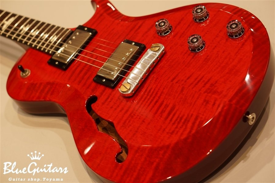 Paul Reed Smith(PRS) S2 Singlecut Semi-Hollow - Scarlet Red | Blue
