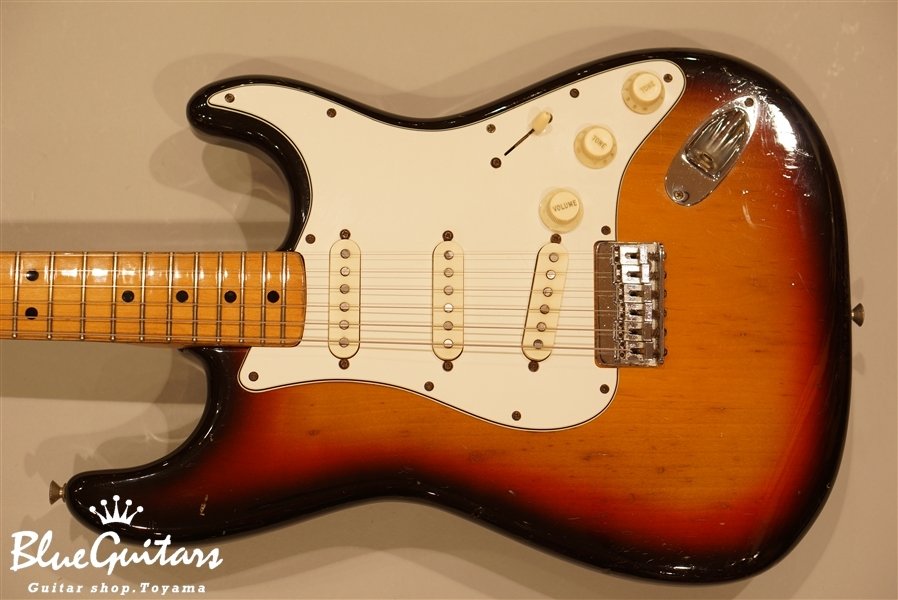 1975年製 Stratocaster Hard Tail - Sunburst