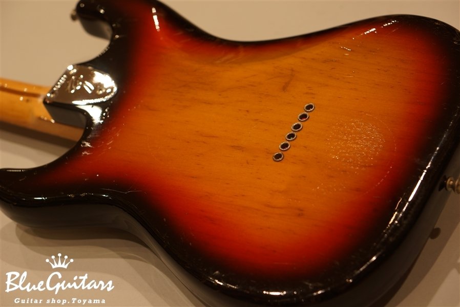 1975年製 Stratocaster Hard Tail - Sunburst