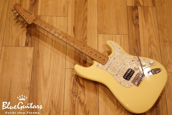ST modern SSH/Quartersawn&Roasted Flame Maple Neck/Amalfitano P.U. - VWH(Uretane Body/Lacquer Neck)