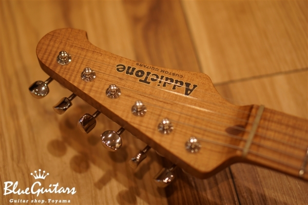 ST modern SSH/Quartersawn&Roasted Flame Maple Neck/Amalfitano P.U. - VWH(Uretane Body/Lacquer Neck)