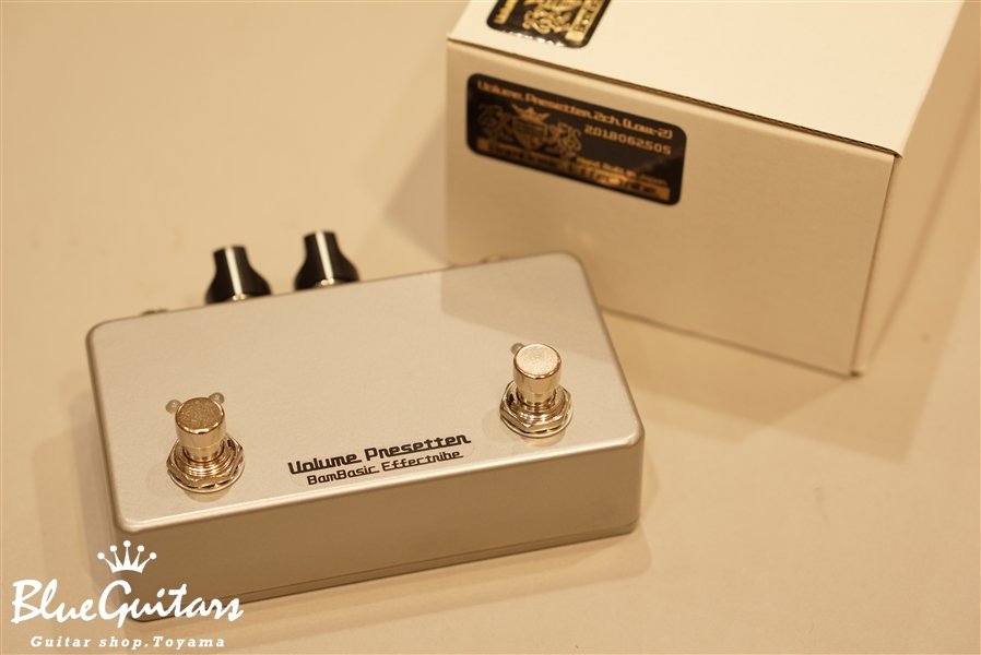 Bambasic Effectribe Volume Presetter 2ch | Blue Guitars Online Store