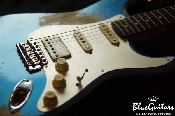 Model S. #003 Heavy Aged - Lake Placid Blue with Silver
