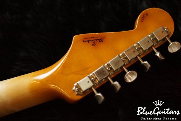 Model S. #003 Heavy Aged - Lake Placid Blue with Silver