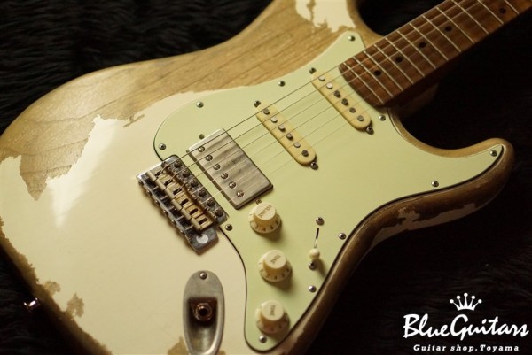 Xotic XSC-2 - Vintage White / Super Heavy Aged #305 | Blue Guitars
