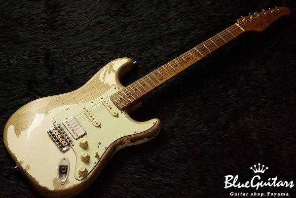 Xotic XSC-2 - Vintage White / Super Heavy Aged #305 | Blue Guitars