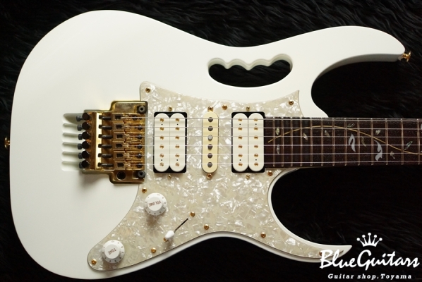 ギター Ibanez JEM7V-WH Ibanez JEM7V-WH Steve Vai Signature with Rosewood Fretboard