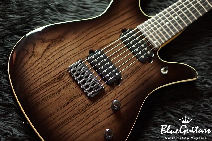 Crews Maniac Sound solution R7 Ash - Black Burst | Blue Guitars