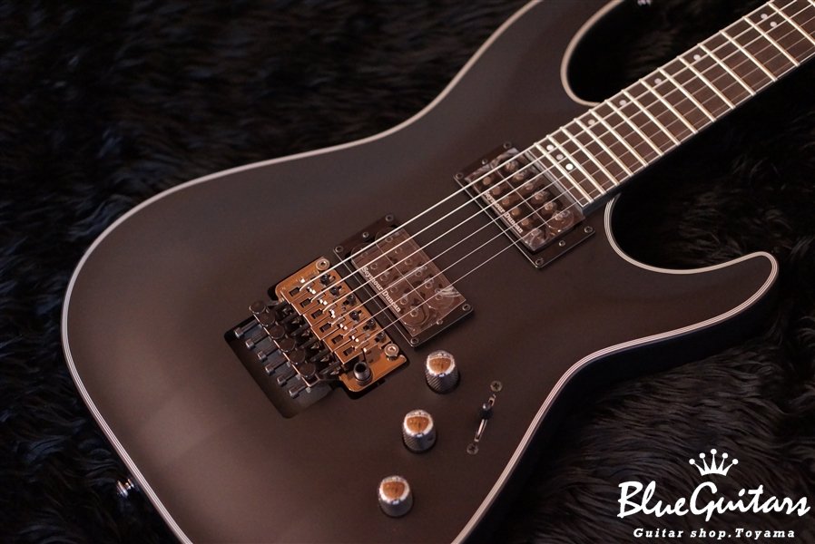 SCHECTER AD-C-1-FR-BJ-SLS [BLACK JACK] - Satin Black | Blue