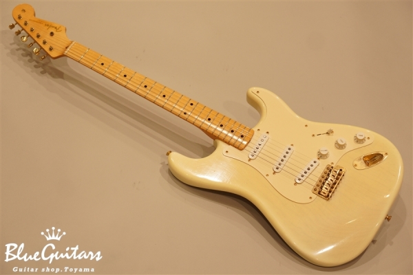 Master Built Mary Kaye Stratocaster Relic by John Cruz - White Blonde