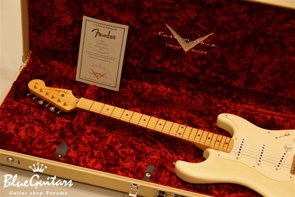 Master Built Mary Kaye Stratocaster Relic by John Cruz - White Blonde