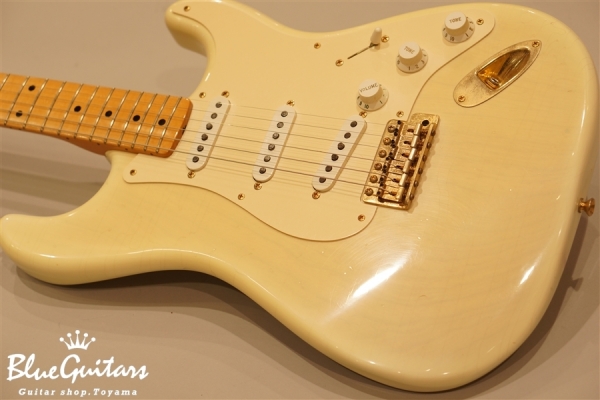 Master Built Mary Kaye Stratocaster Relic by John Cruz - White Blonde