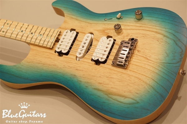 S-622 Ash/M HSH - Morning Glory (Blue Line Logo/Blue Line)