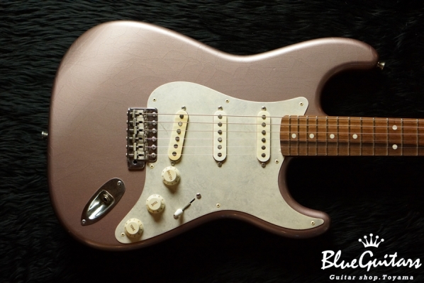 Model S. #006 Light Aged - Burgundy Mist Metalic with Silver