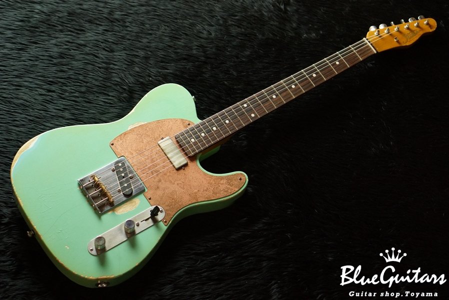 Model T. #009 Heavy Aged - Seafoam Green with Copper Pink [Signature Specs]