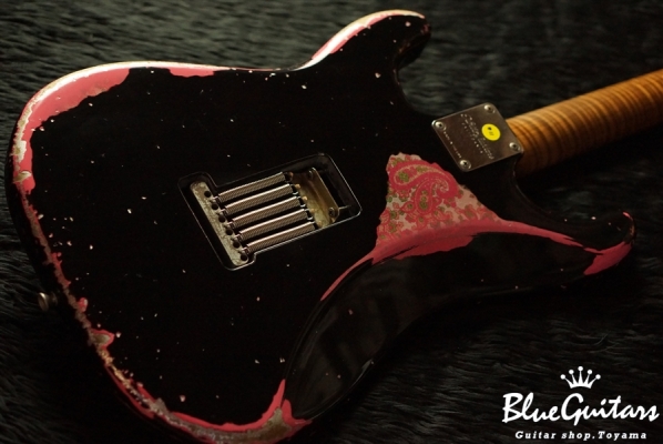XSC-2 BK overPink Paisley/Alder/M/Master Grade Neck - Music Fair 2018 Show Special
