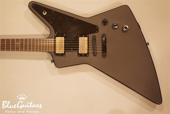 1958 EXPLORER Goth w/Gibson USA Pickups- Pitch Black