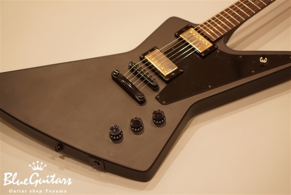 1958 EXPLORER Goth w/Gibson USA Pickups- Pitch Black