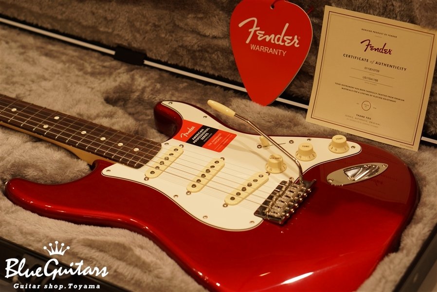 American Professional Stratocaster - Candy Apple Red