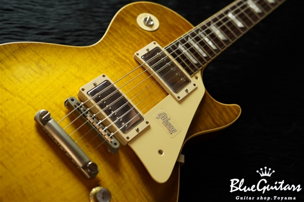 2018 Historic Collection 1960 Les Paul Standard Hard Rock Maple VOS - Green Lemon