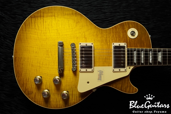 2018 Historic Collection 1960 Les Paul Standard Hard Rock Maple VOS - Green Lemon