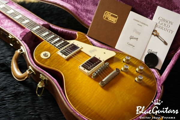 2018 Historic Collection 1960 Les Paul Standard Hard Rock Maple VOS - Green Lemon
